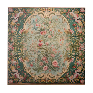Carreau Moquette orientale florale