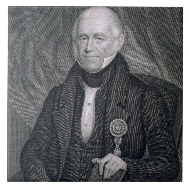 Carreau Morgan Lewis, gravé par brun Durand (1796 de (Devant)