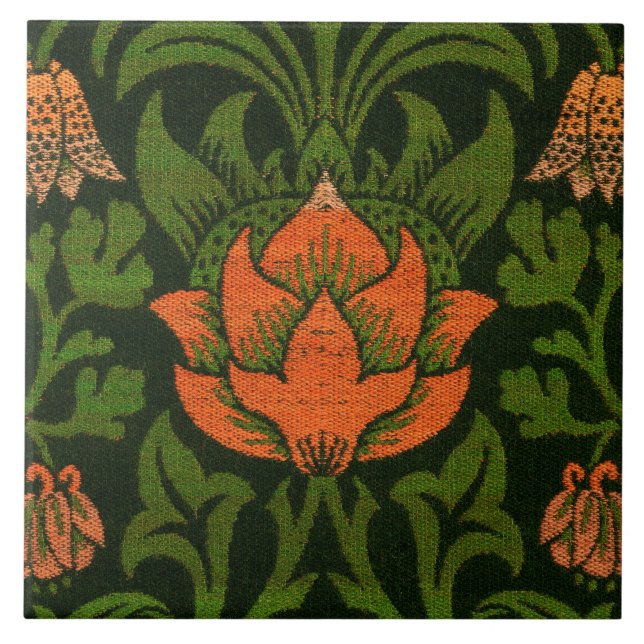 Carreau Morris - Violet et Colombine  (Devant)