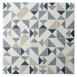 Carreau Mosaïque moderne Triangle géométrique Carrelage cé