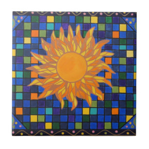 Carreau Mosaïque Sun