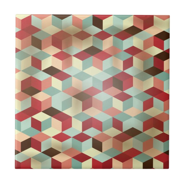 Carreau Mosaïque, tuile (Devant)