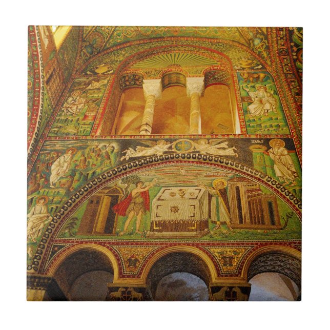 Carreau Mosaïques de Ravenne, Italie (Devant)