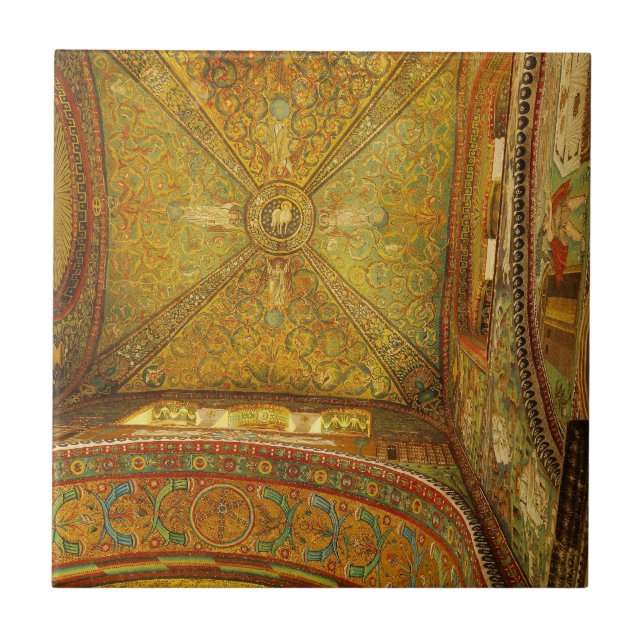 Carreau Mosaïques de Ravenne, Italie (Devant)