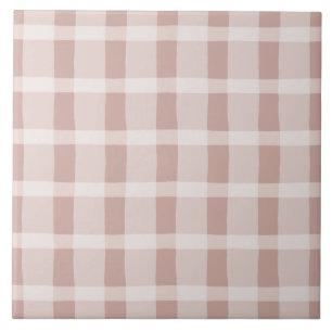 Carreau Motif à couche rose et blanche