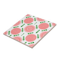 motif à fleurs roses