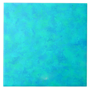 Carreau Motif Abstrait bleu turquoise