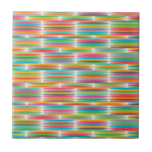 Carreau motif Abstrait gouttes arc-en-ciel