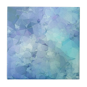 CARREAU MOTIF ABSTRAIT SIMPLE MODERNE BLEU GÉOMÉTRIQUE