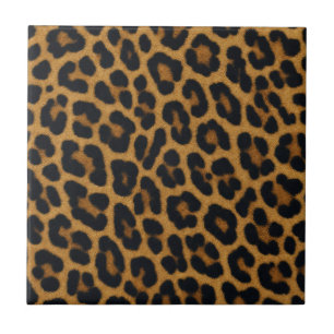 Carreau Motif animal à fourrure de léopard