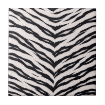 Motif animalier de tigre blanc