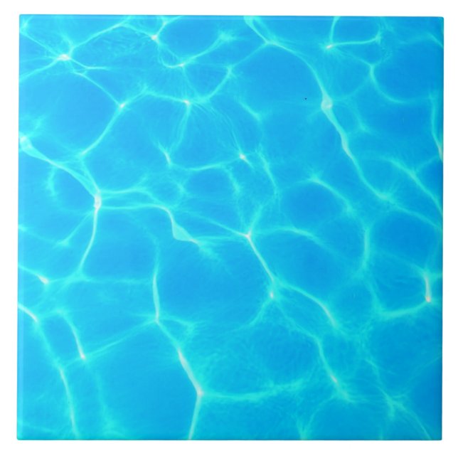 Carreau Motif Aqua Avec Réflexion Vagues (Devant)