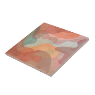 Carreau Motif artistique élégant et coloré