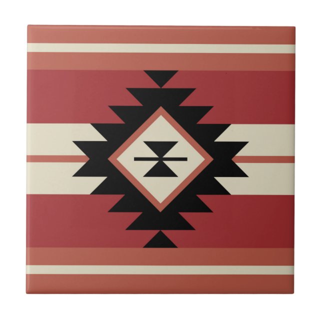 Carreau motif Aztec (Devant)