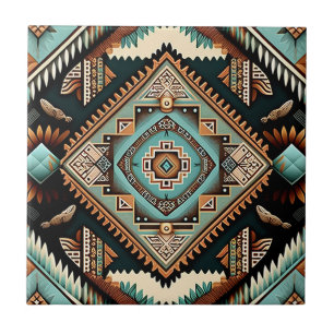 Carreau Motif Boho occidental