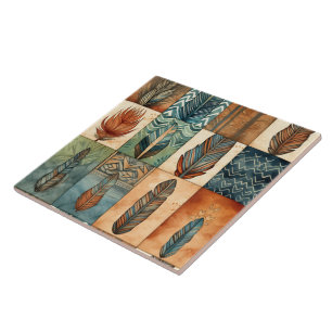 Carreau Motif boho occidental