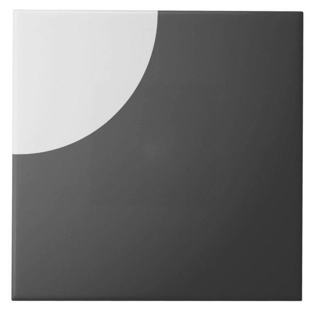 Carreau Motif circulaire du quart (Devant)