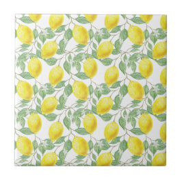 Carreau Motif citron