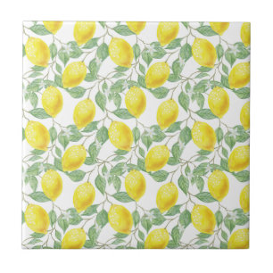 Carreau Motif citron