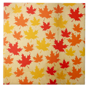 Carreau Motif coloré de l'automne