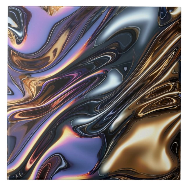 Carreau motif cool faux feuille (Devant)