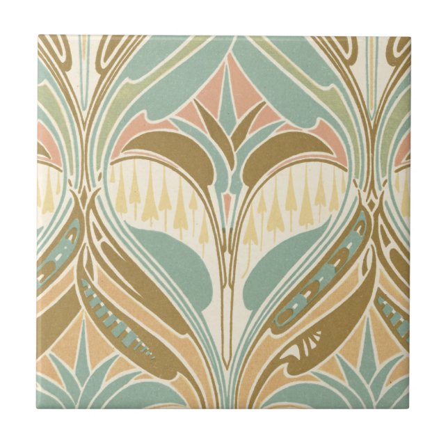 Carreau motif de bliss décoratifs art nouveau (Devant)
