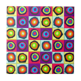 Carreau motif de cercles