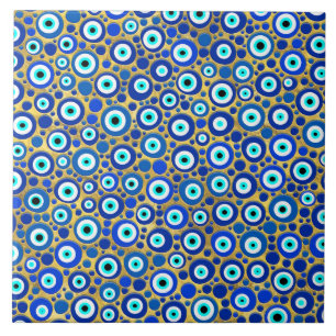 Carreau Motif de charme pour les yeux maléfiques