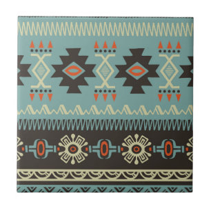 Carreau Motif de couverture natif