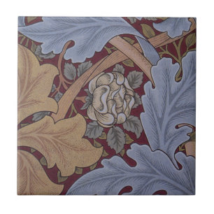 Carreau Motif de feuille d'acanthe de St. James par Willia