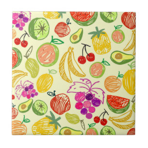 Carreau Motif de fruits