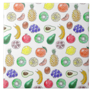 Carreau Motif de fruits
