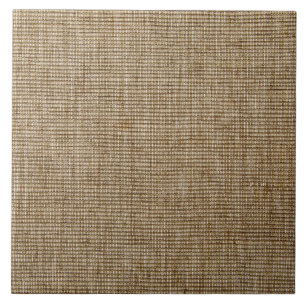 Carreau motif de la nature de burlap rustique