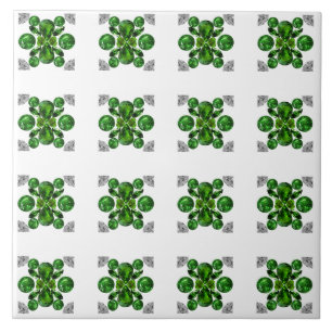 Carreau Motif de la tortue verte