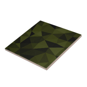 Carreau Motif de maillage géométrique noir foncé de l'armé