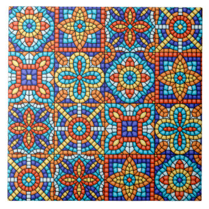Carreau Motif de mosaïque primaire