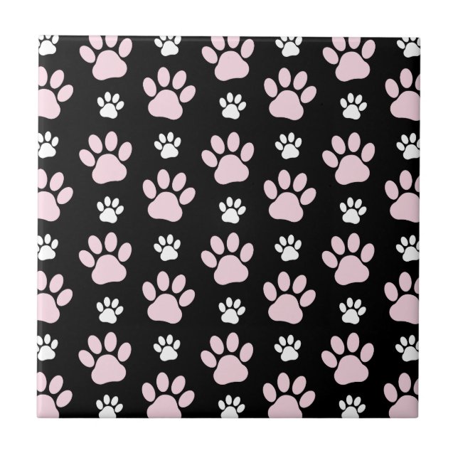 Carreau Motif De Pailles, Pailles Roses, Pailles De Chien, (Devant)