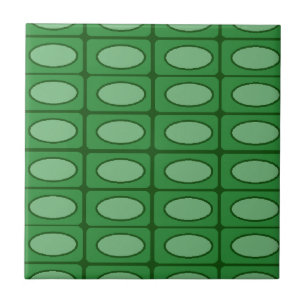 Carreau motif de peau d'alligator vert