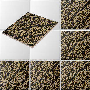 Carreau Motif de pochoir en bambou japonais Ise Katagami