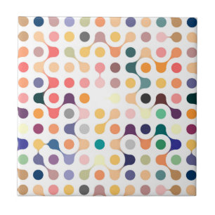 Carreau Motif de structure moléculaire