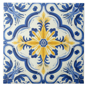 Carreau Motif de style portugais