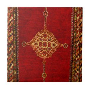 Carreau Motif de tapis persan