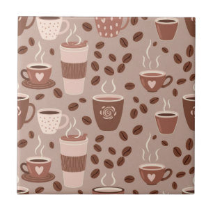 Carreau Motif de tasse à café cosy (4)