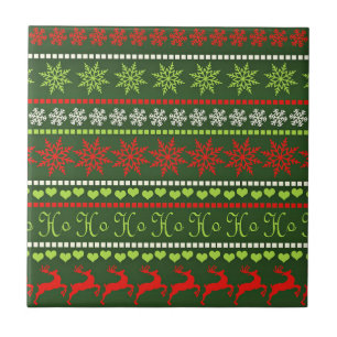 Carreau Motif de vacances de Noël