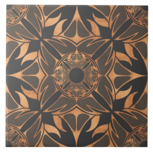 Carreau Motif décoratif, abstrait, design élégant