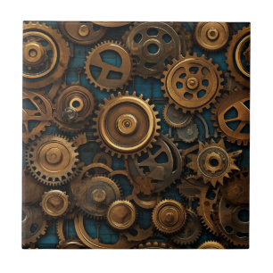 Carreau Motif des engrenages