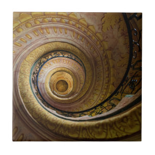 Carreau Motif d'escalier en spirale