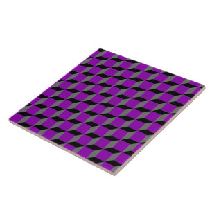 Carreau Motif d'illusion optique. Arrière - plan personnal
