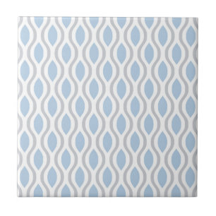 Carreau Motif d'oignon moderne du milieu du siècle rétro