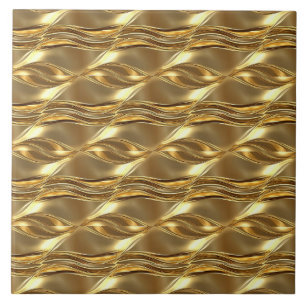 Carreau Motif doré captivant